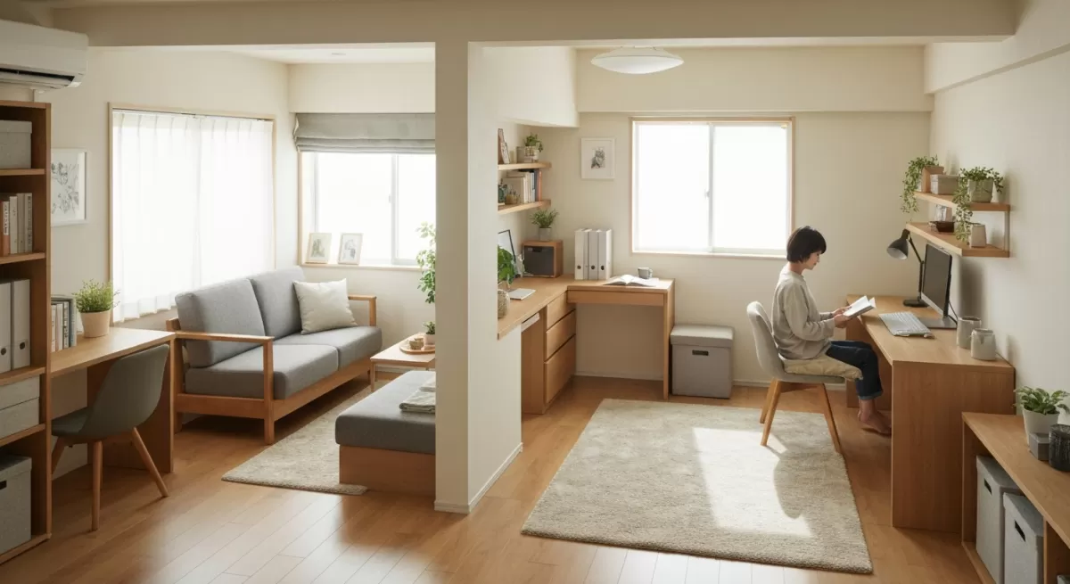 ワンルームレイアウトで理想の暮らしを実現する